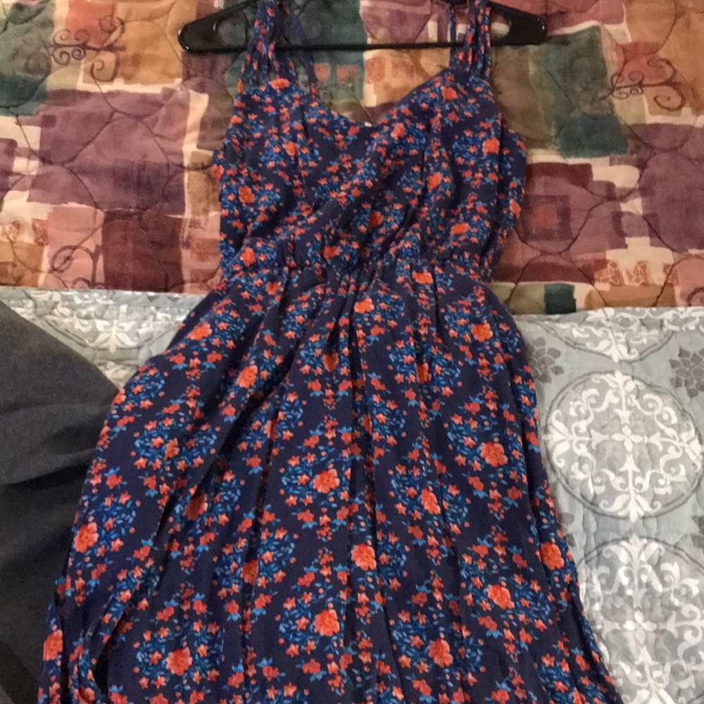 A XS floral dress